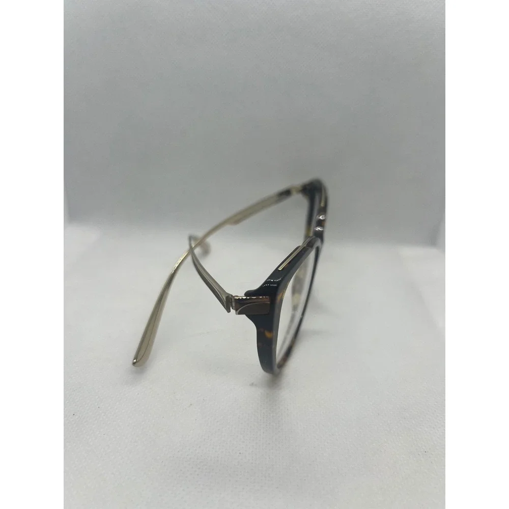 Bvlgari 4181 Eyeglasses Womens Dark Havana Tortoise Gold Cat Eye Frames 504 53mm